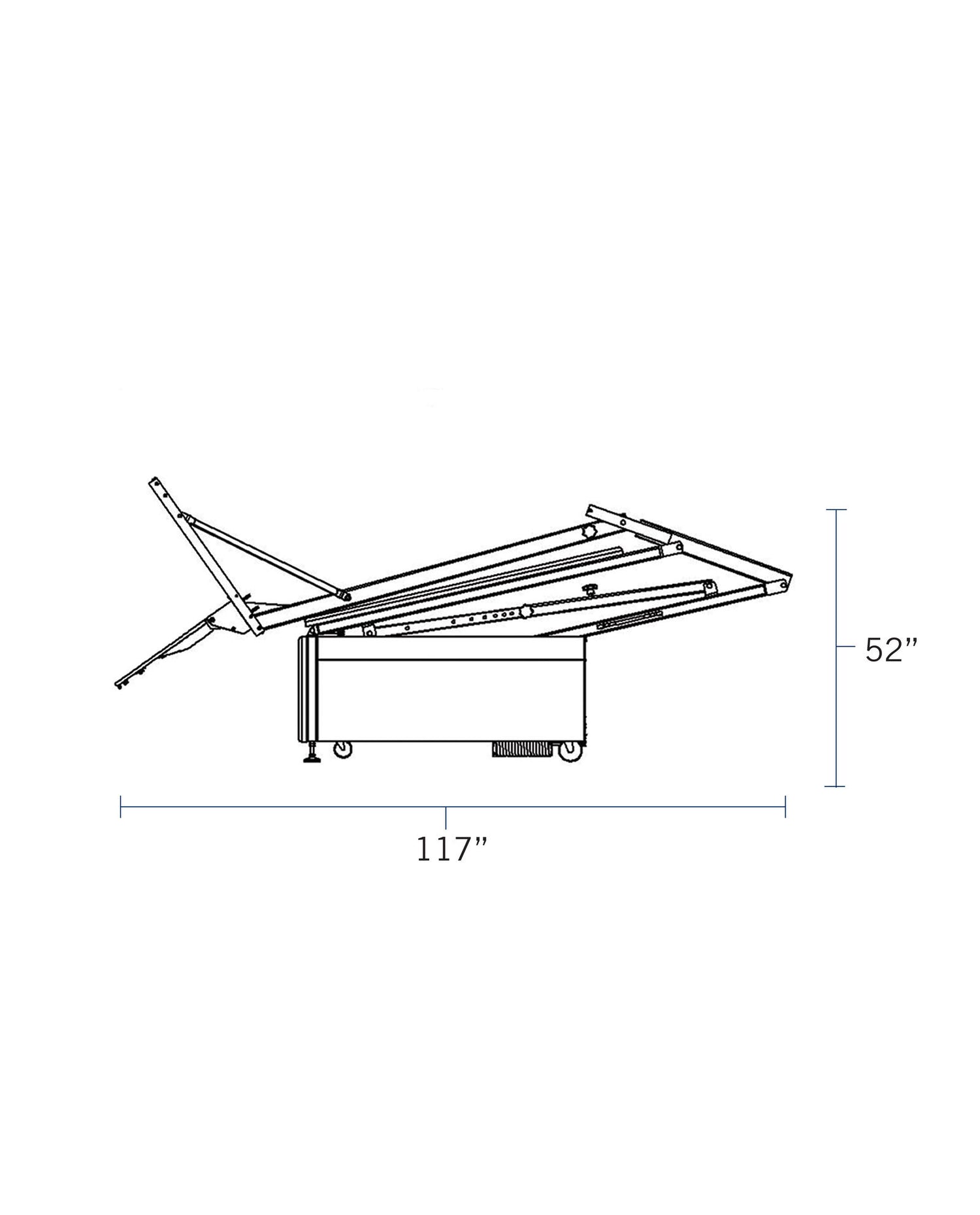 FASTBREAK 960™ 60" ACRYLIC PORTABLE BASKETBALL HOOP