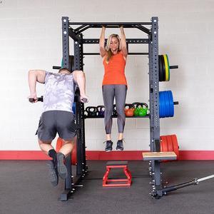 Body-Solid SPR1000 Commercial Power Rack Gym Package