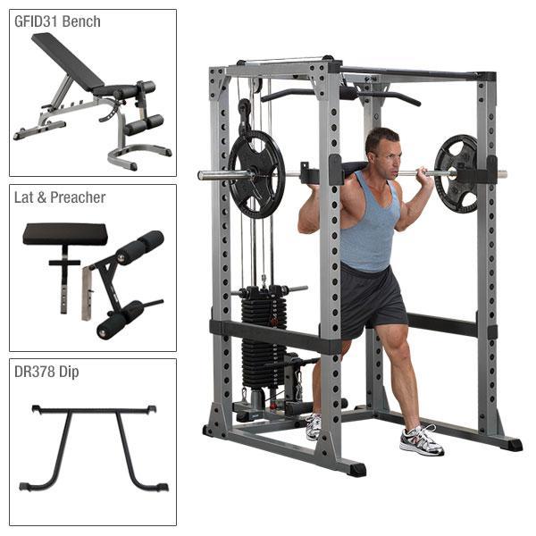 Body-Solid Power Rack Package