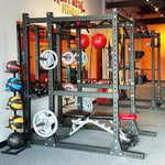 Body-Solid SPR1000 Commercial Power Rack with Rear Extension