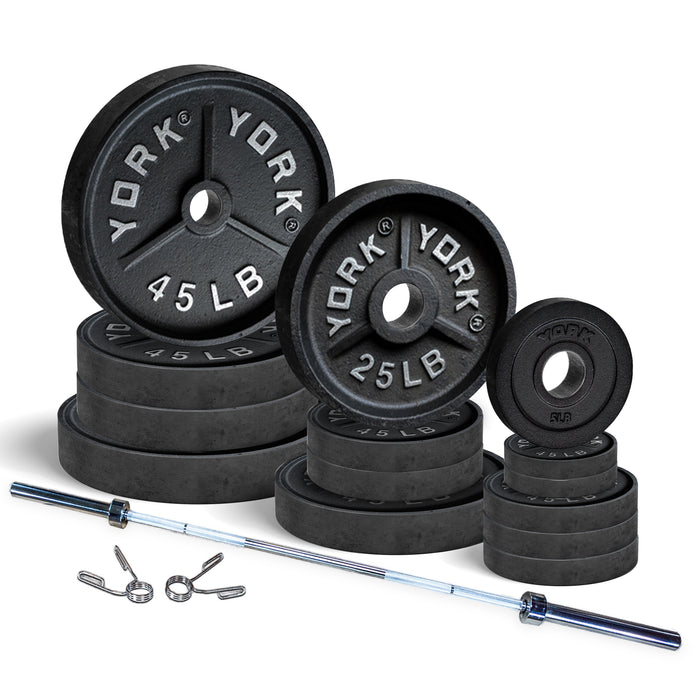 Deep Dish Olympic Weight Plate Set