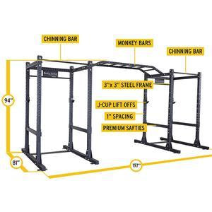 Body-Solid Double SPR1000 Commercial Power Rack