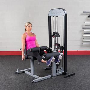 Body-Solid Pro Select Leg Extension Curl Machine with 310 lb. Selectorized Weight Stack