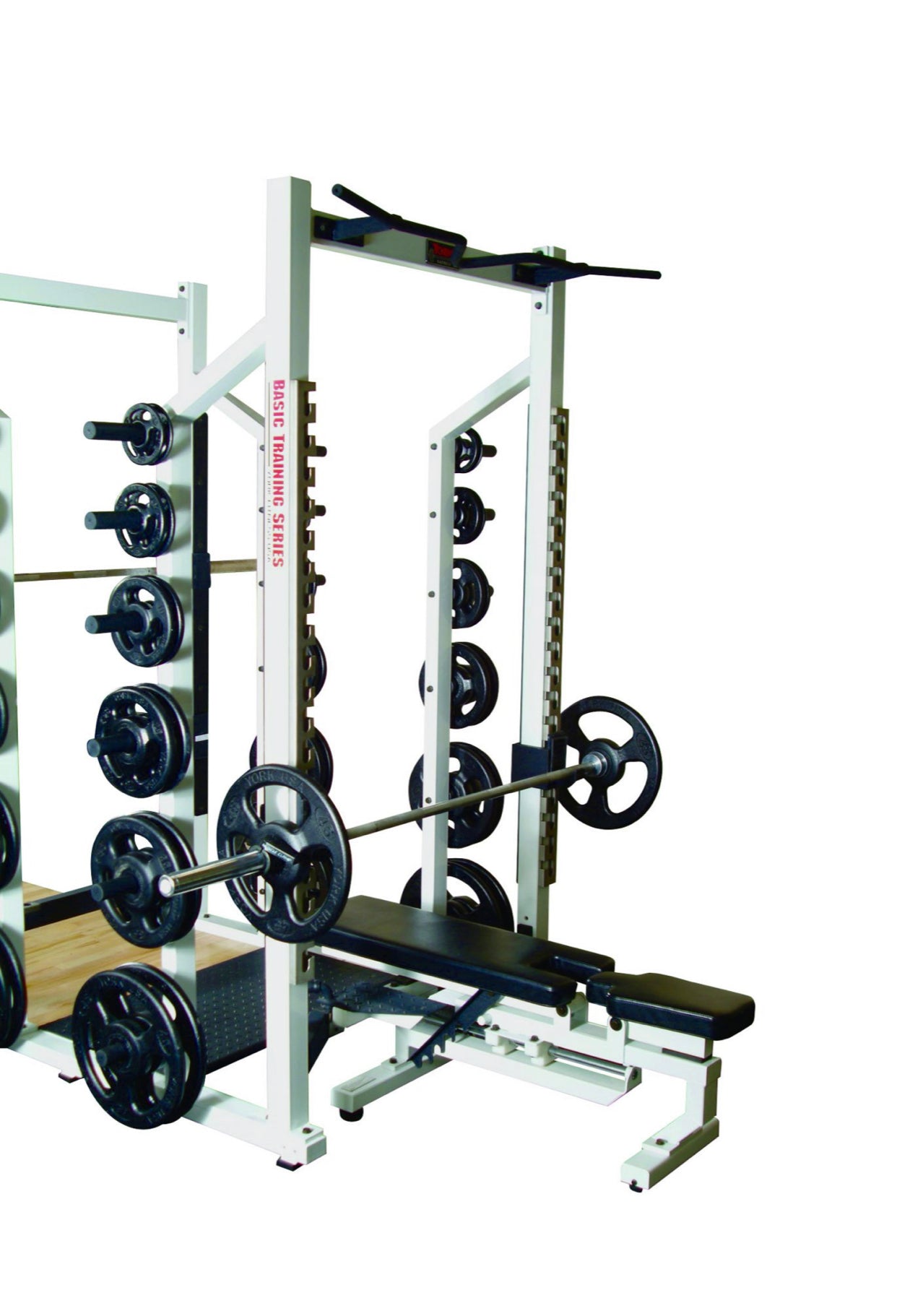 STS Double Half Rack, White