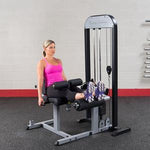 Body-Solid Pro Select Leg Extension Curl Machine with 210 lb. Selectorized Weight Stack