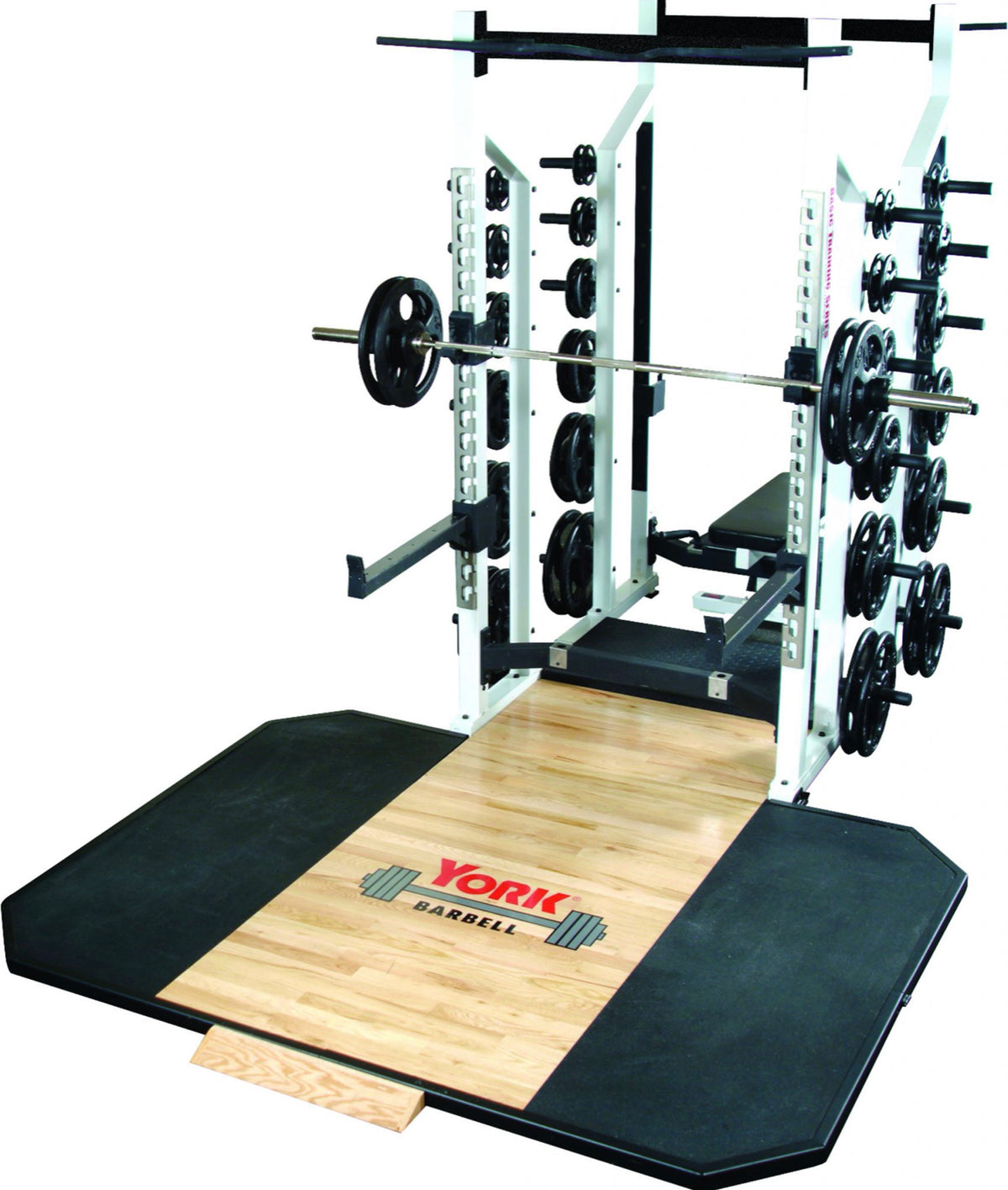 STS Double Half Rack, White — FROGSHOP