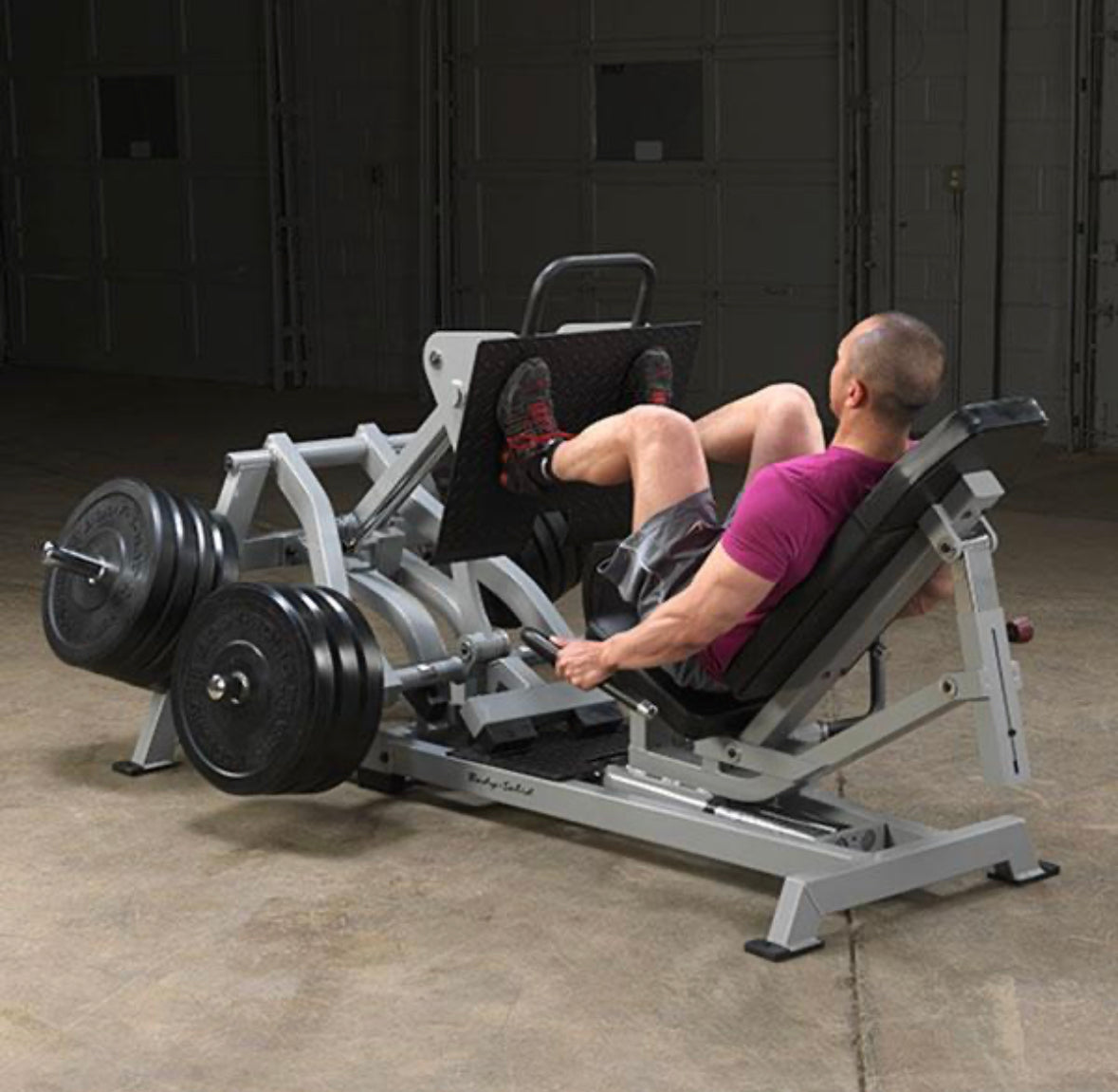 Body-Solid Pro ClubLine Leverage Horizontal Leg Press